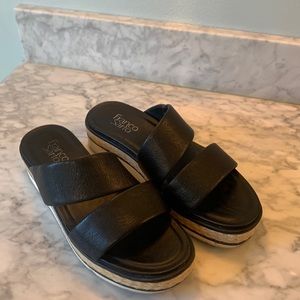 Woman’s Slip on Platform Sandals